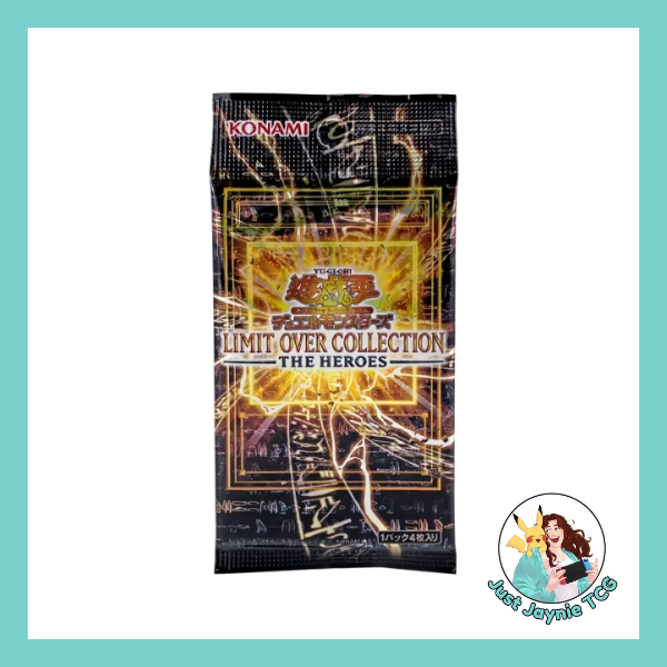 Japanese Yu-Gi-Oh LIMIT OVER COLLECTION THE HEROES Box