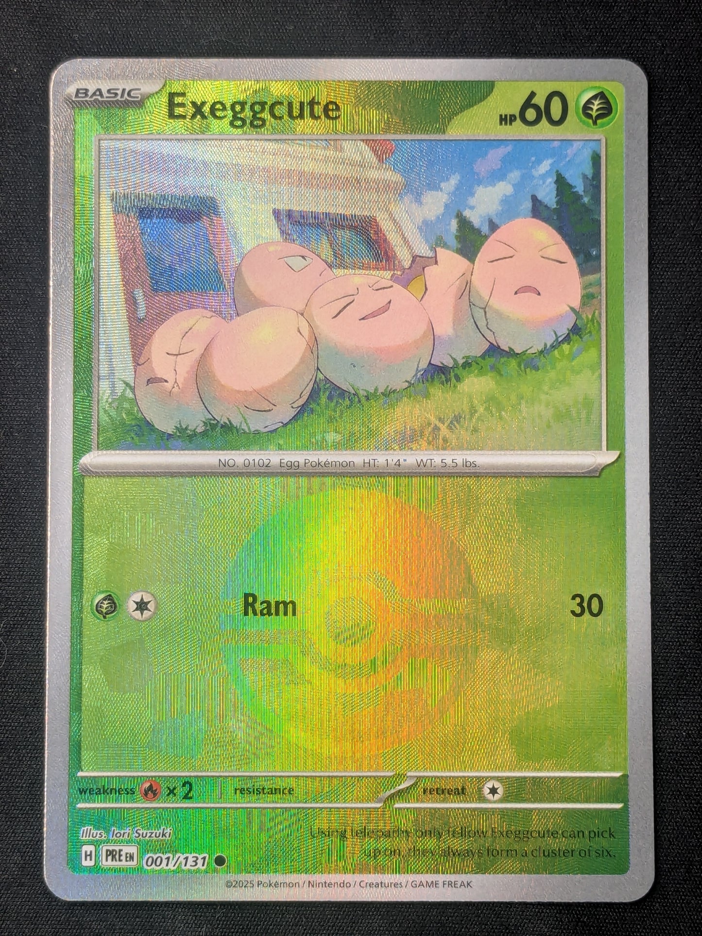 Exeggcute (Poke Ball Pattern)- 001/131 - SV: Prismatic Evolutions