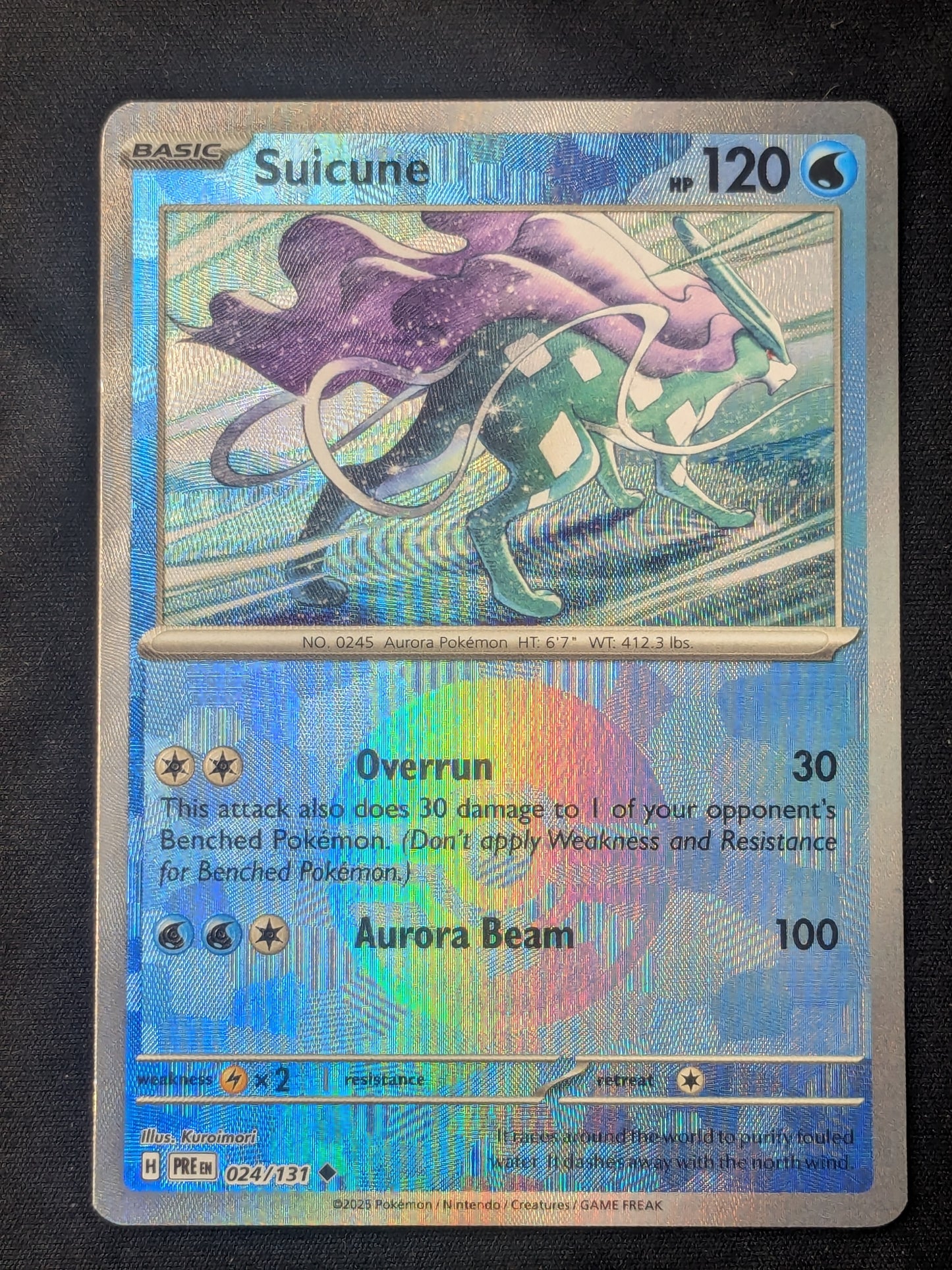 Suicune (Poke Ball Pattern) - 024/131 - SV: Prismatic Evolutions