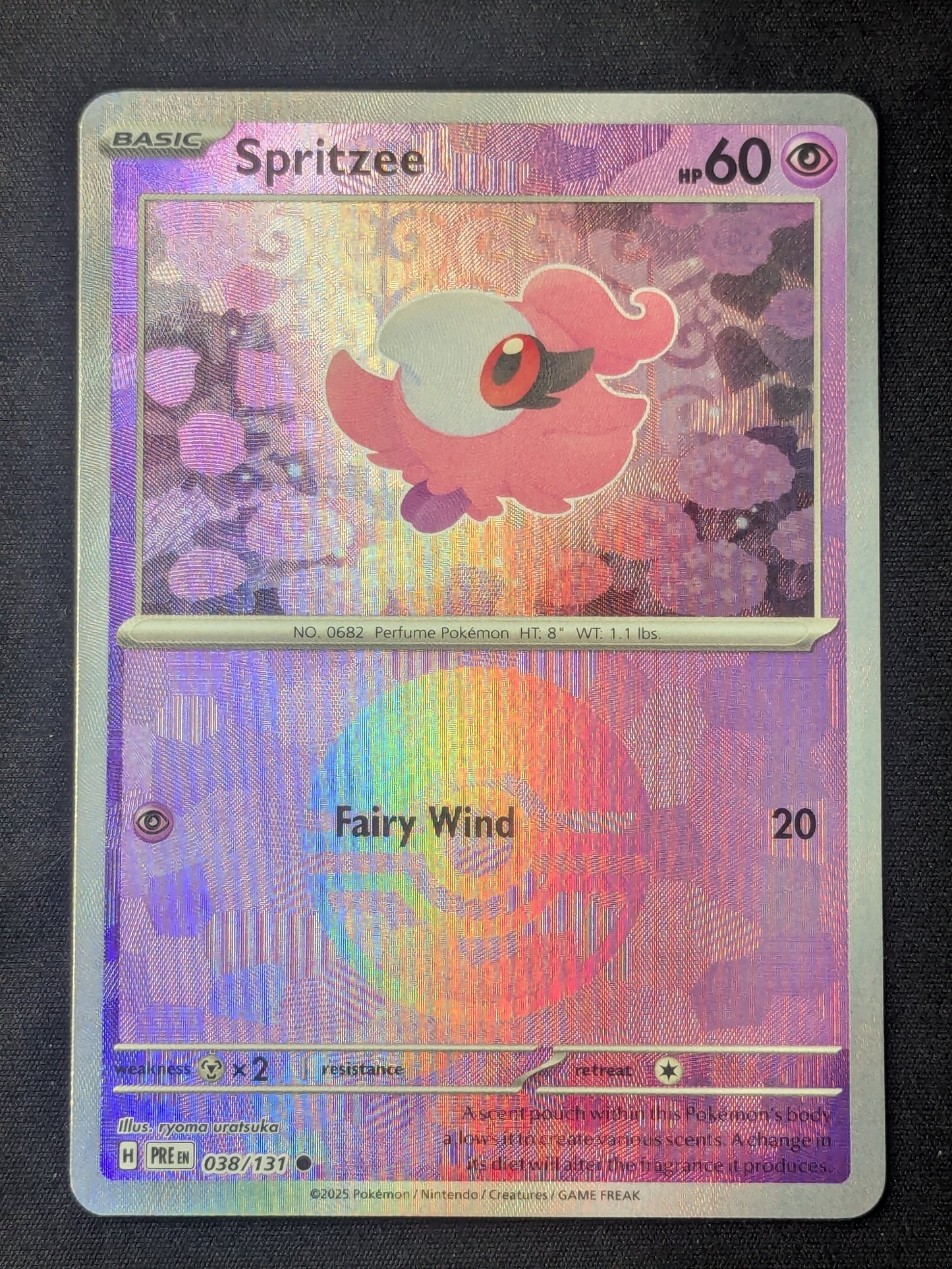 Spritzee (Poke Ball Pattern)- 038/131 - SV: Prismatic Evolutions