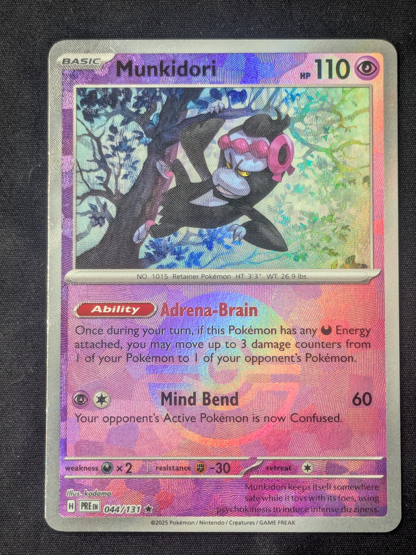 Munkidori (Poke Ball Pattern) - 044/131 - SV: Prismatic Evolutions