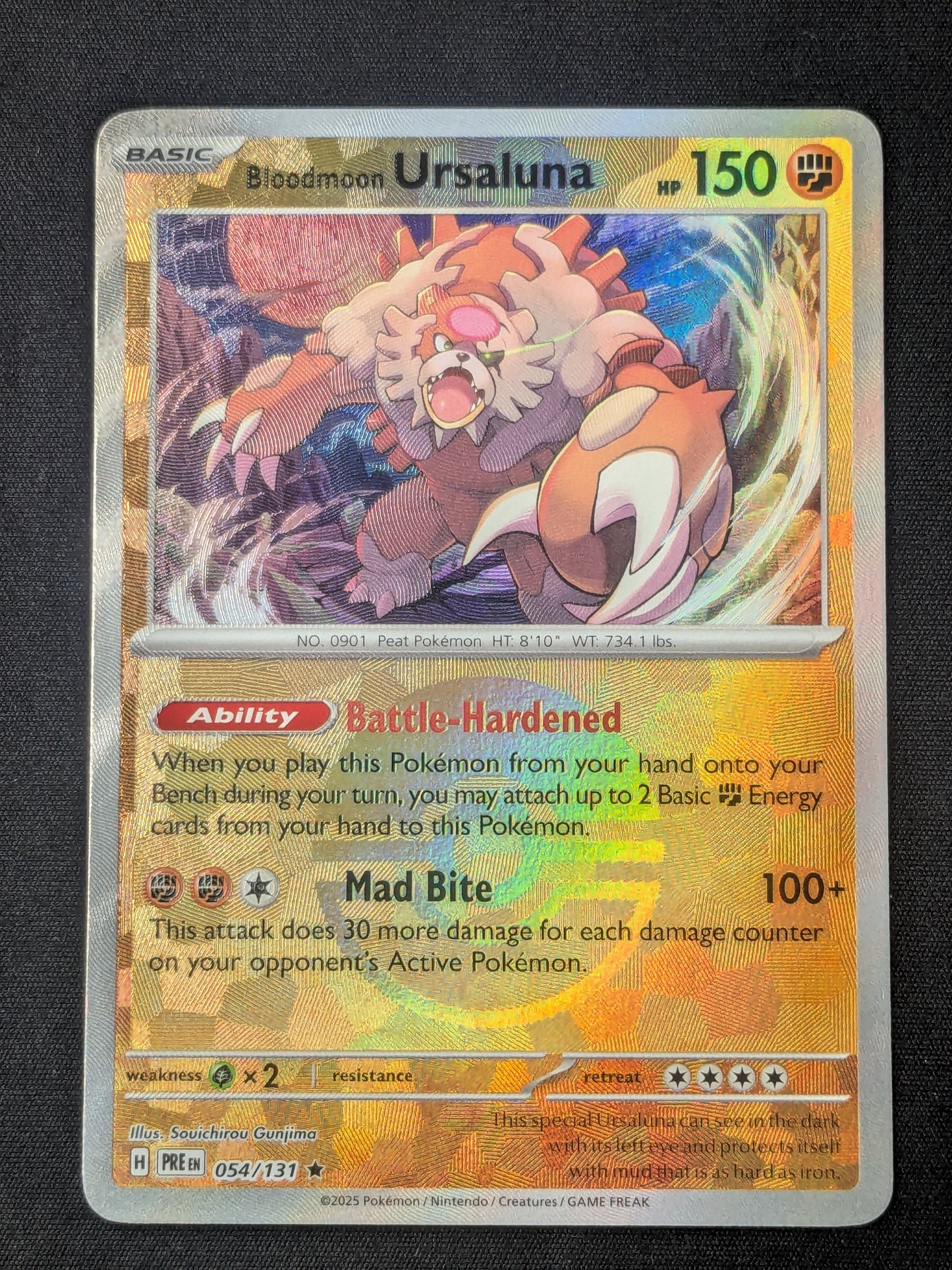 Bloodmoon Ursaluna (Poke Ball Pattern) - 054/131 - SV: Prismatic Evolutions