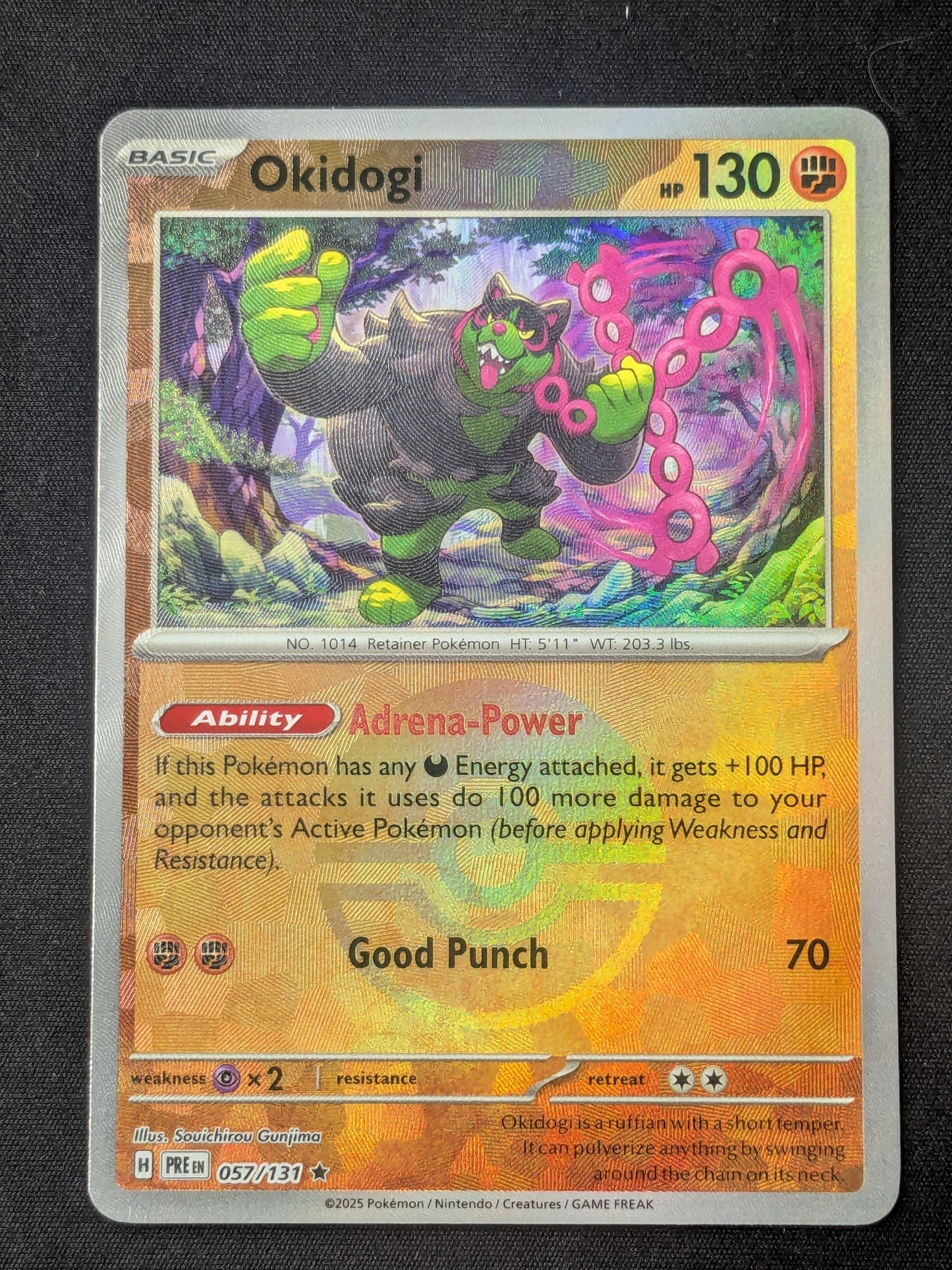 Okidogi (Poke Ball Pattern) - 057/131 - SV: Prismatic Evolutions