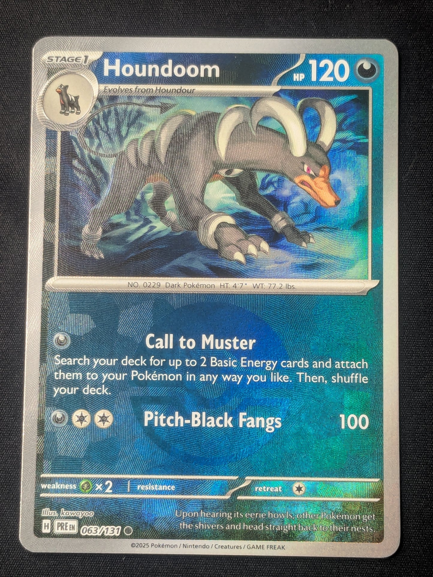 Houndoom (Poke Ball Pattern) - 063/131 - SV: Prismatic Evolutions
