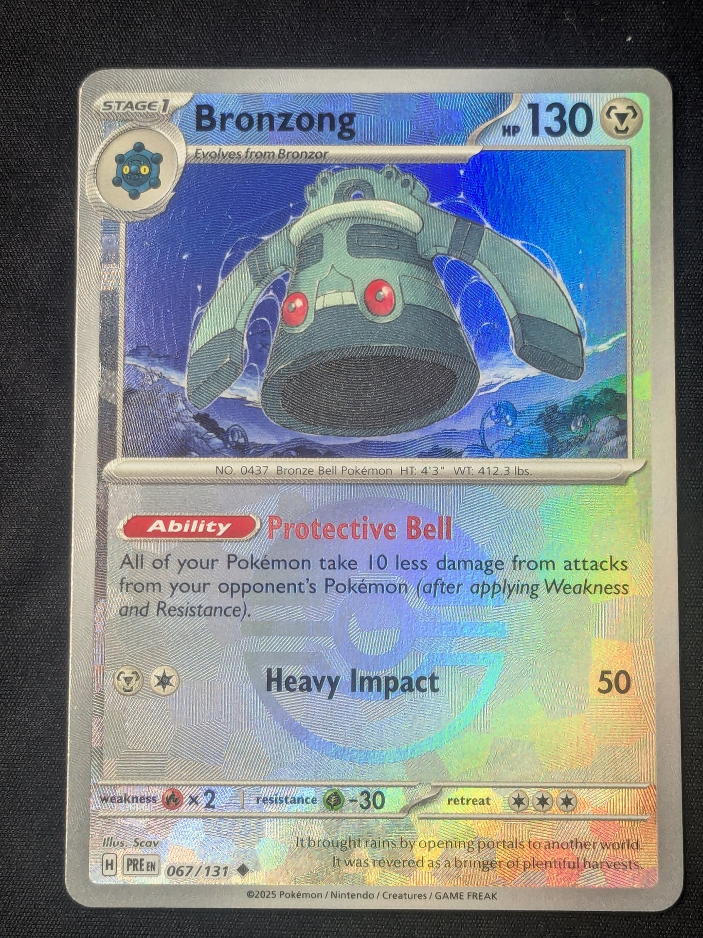 Bronzong (Poke Ball Pattern) -067/131 - SV: Prismatic Evolutions