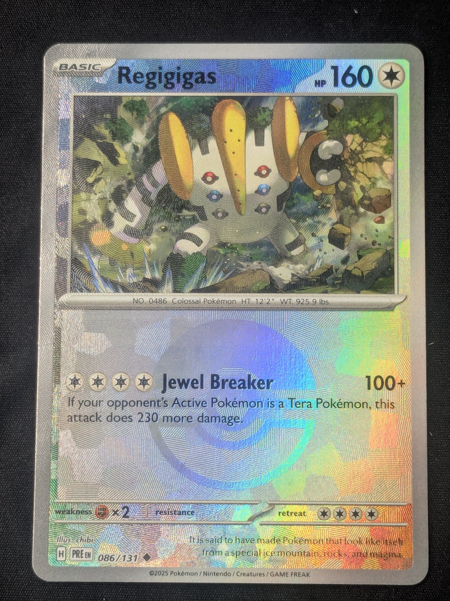 Regigigas (Poke Ball Pattern) - 086/131 - SV: Prismatic Evolutions