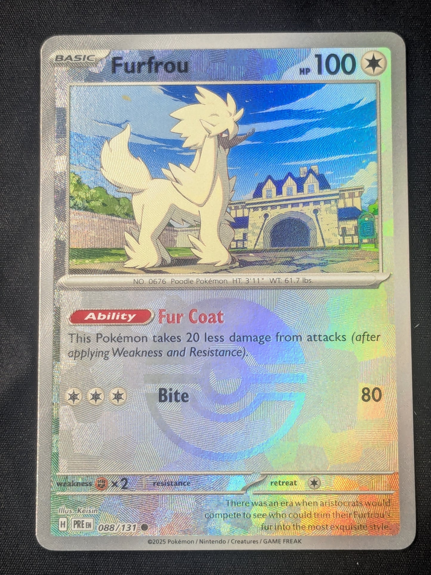 Furfrou (Poke Ball Pattern) - 088/131 - SV: Prismatic Evolutions