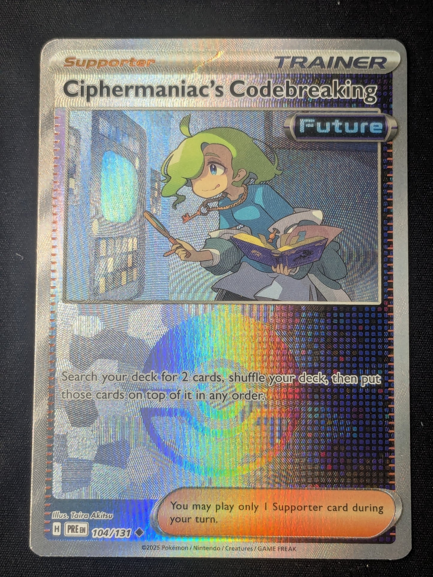 Ciphermaniac's Codebreaking (Poke Ball Pattern) - 104/131 - SV: Prismatic Evolutions