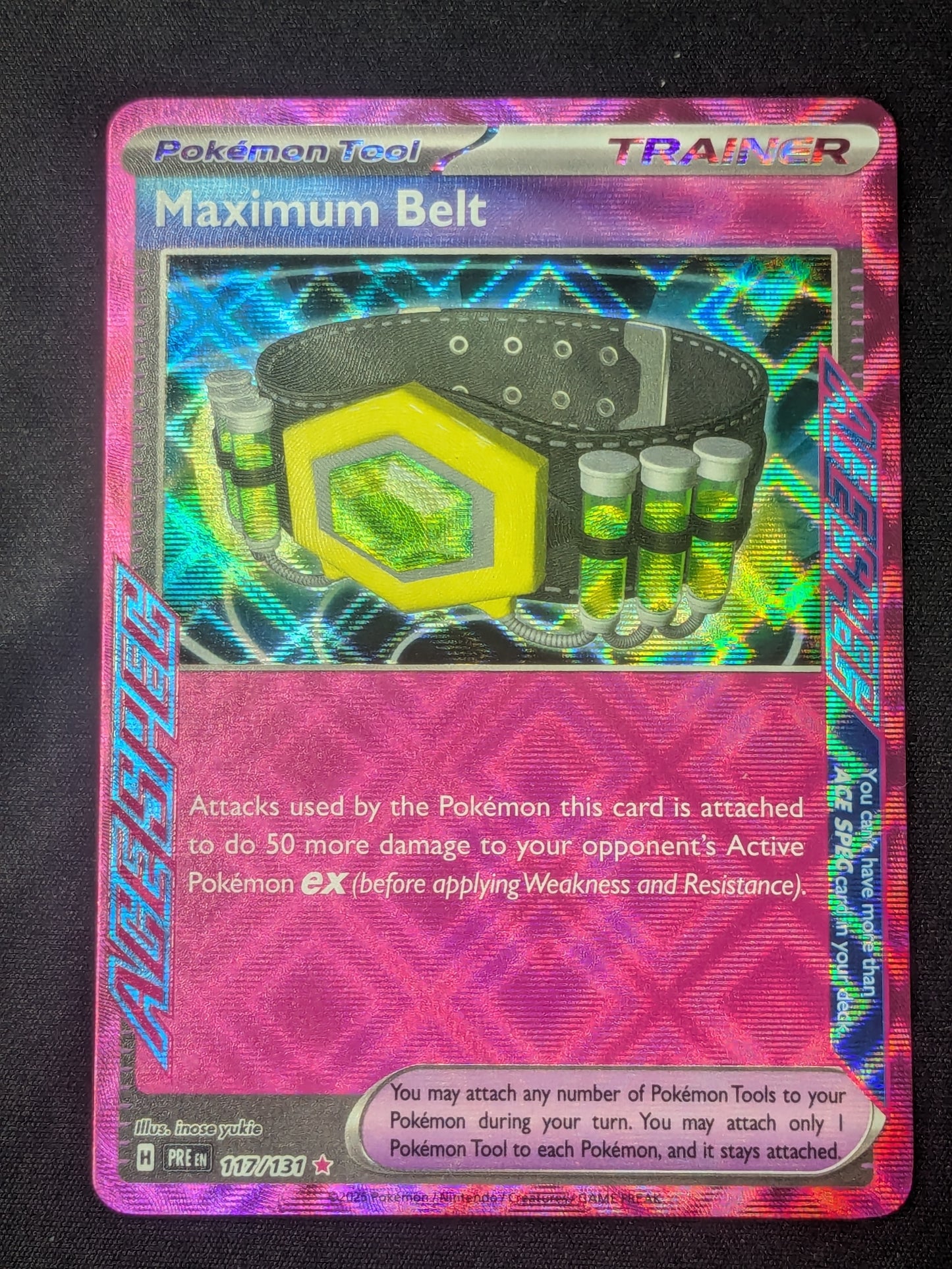Maximum Belt - 117/131 - SV: Prismatic Evolutions