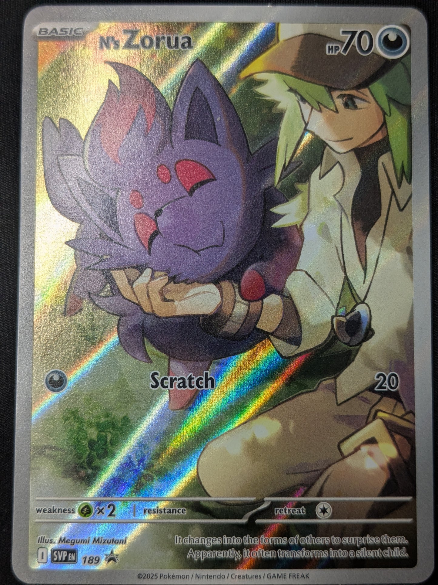 N's Zorua - 189 - SV: Scarlet & Violet Promo Cards