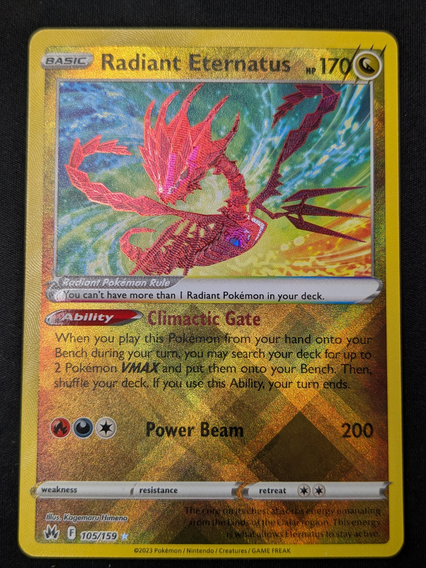 Radiant Eternatus - 105/159 - Crown Zenith