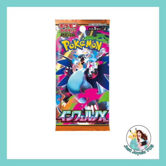 Pokemon Japanese Inferno X Booster Pack
