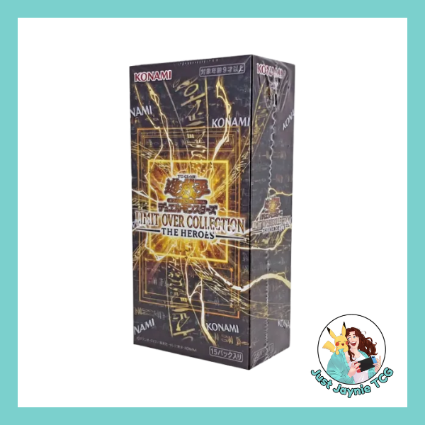 Japanese Yu-Gi-Oh LIMIT OVER COLLECTION THE HEROES Box