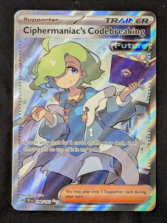Ciphermaniac's Codebreaking - 198/162 - SV05: Temporal Forces