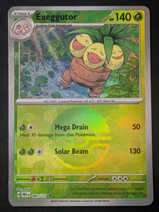 Exeggutor (Poke Ball Pattern)- 002/131 - SV: Prismatic Evolutions