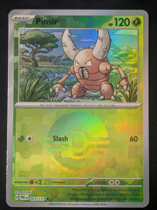 Pinsir (Poke Ball Pattern)- 003/131 - SV: Prismatic Evolutions