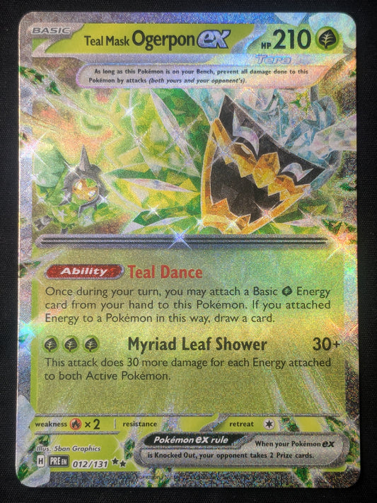 Teal Mask Ogerpon ex - 012/131 - SV: Prismatic Evolutions
