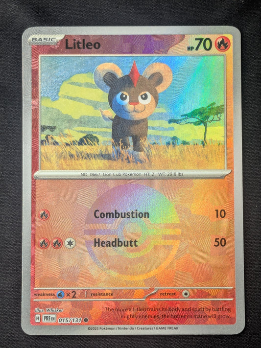 Litleo (Poke Ball Pattern) - 015/131 - SV: Prismatic Evolutions