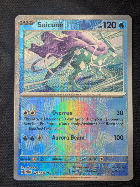 Suicune (Poke Ball Pattern)  - 024/131 - SV: Prismatic Evolutions