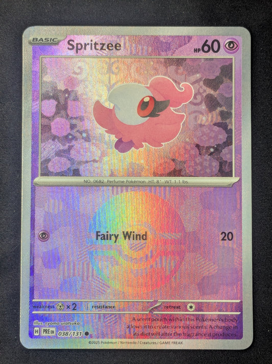 Spritzee (Poke Ball Pattern)- 038/131 - SV: Prismatic Evolutions