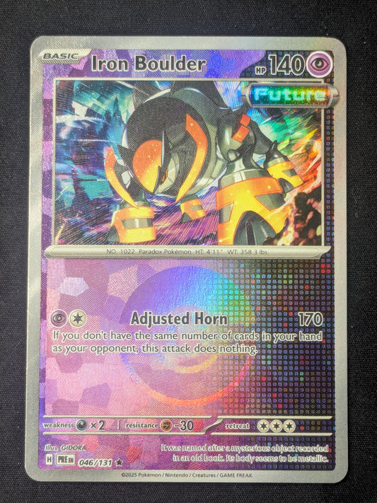 Iron Boulder (Poke Ball Pattern)- 046/131 - SV: Prismatic Evolutions