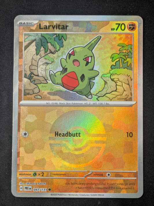 Larvitar (Poke Ball Pattern)- 047/131 - SV: Prismatic Evolutions