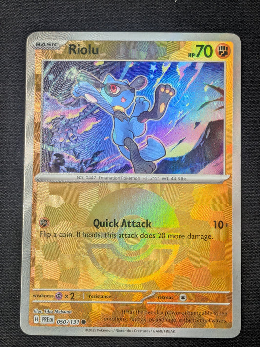 Riolu (Poke Ball Pattern) - 050/131 - SV: Prismatic Evolutions