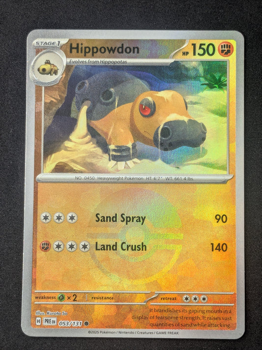 Hippowdon (Poke Ball Pattern) - 053/131 - SV: Prismatic Evolutions