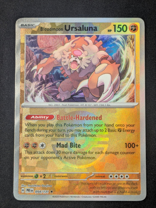 Bloodmoon Ursaluna (Poke Ball Pattern) - 054/131 - SV: Prismatic Evolutions
