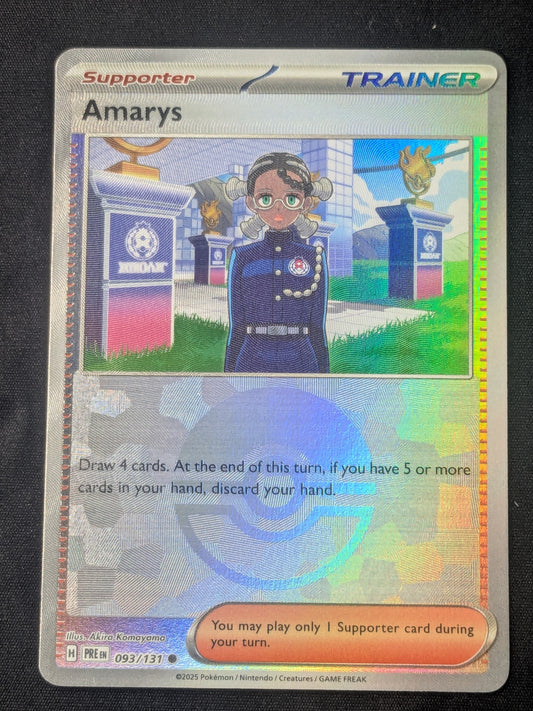Amarys - 093/131 (Poke Ball Pattern) - SV: Prismatic Evolutions