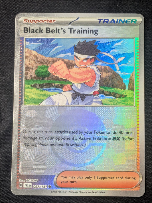 Black Belt's Training - 097/131 (Poke Ball Pattern) - SV: Prismatic Evolutions