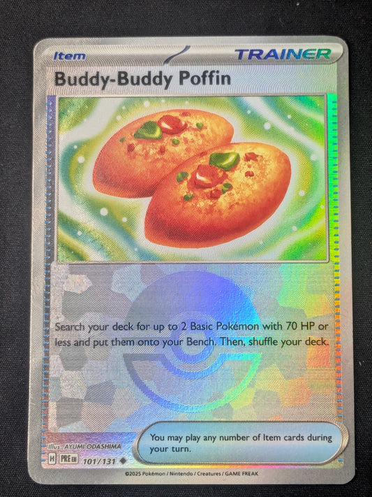 Buddy-Buddy Poffin (Poke Ball Pattern) - 101/131 - SV: Prismatic Evolutions