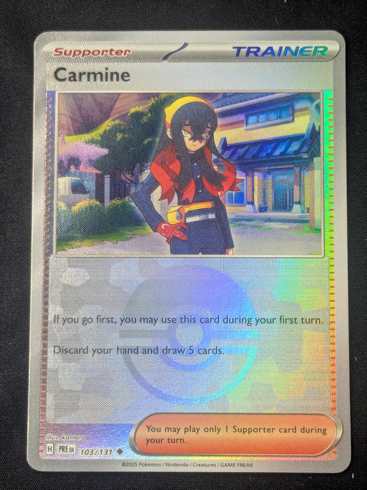 Carmine (Poke Ball Pattern) - 103/131 - SV: Prismatic Evolutions