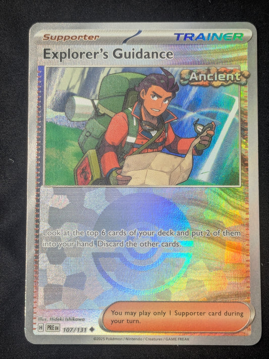 Explorer's Guidance (Poke Ball Pattern) - 107/131 - SV: Prismatic Evolutions