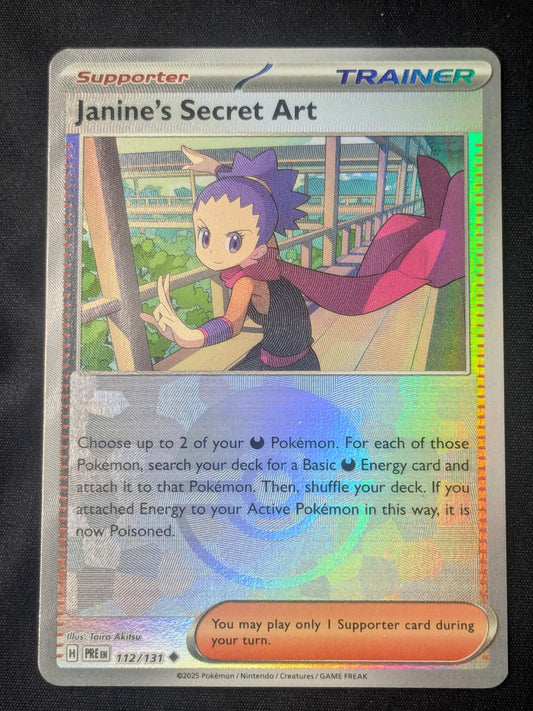 Janine's Secret Art - 112/131 (Poke Ball Pattern) - SV: Prismatic Evolutions