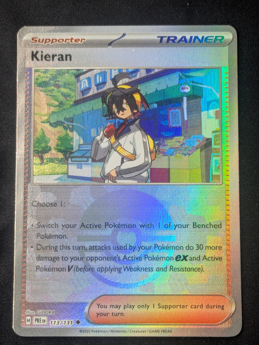 Kieran - 113/131 (Poke Ball Pattern) - SV: Prismatic Evolutions