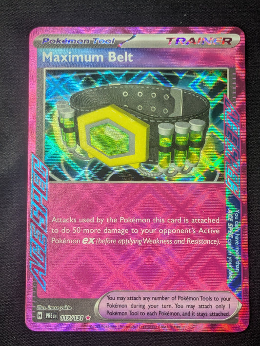 Maximum Belt - 117/131 - SV: Prismatic Evolutions