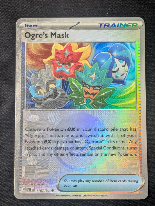 Ogre's Mask (Poke Ball Pattern) - 118/131 - SV: Prismatic Evolutions