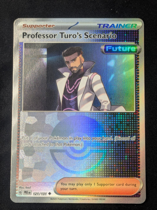 Professor Turo's Scenario (Poke Ball Pattern) - 121/131 - SV: Prismatic Evolutions