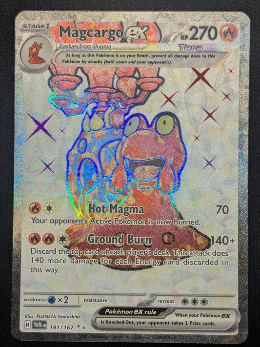 Magcargo ex - 191/167 - SV06: Twilight Masquerade