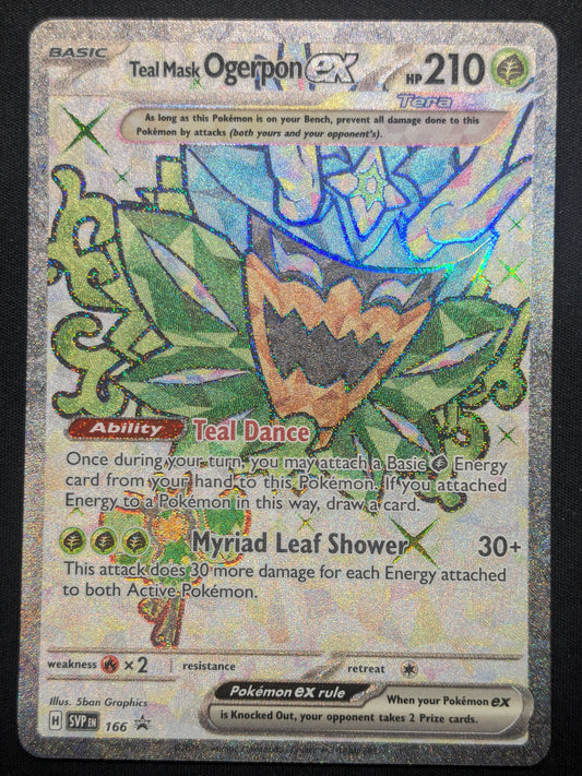 Teal Mask Ogerpon ex - 166 - SV: Scarlet & Violet Promo Cards