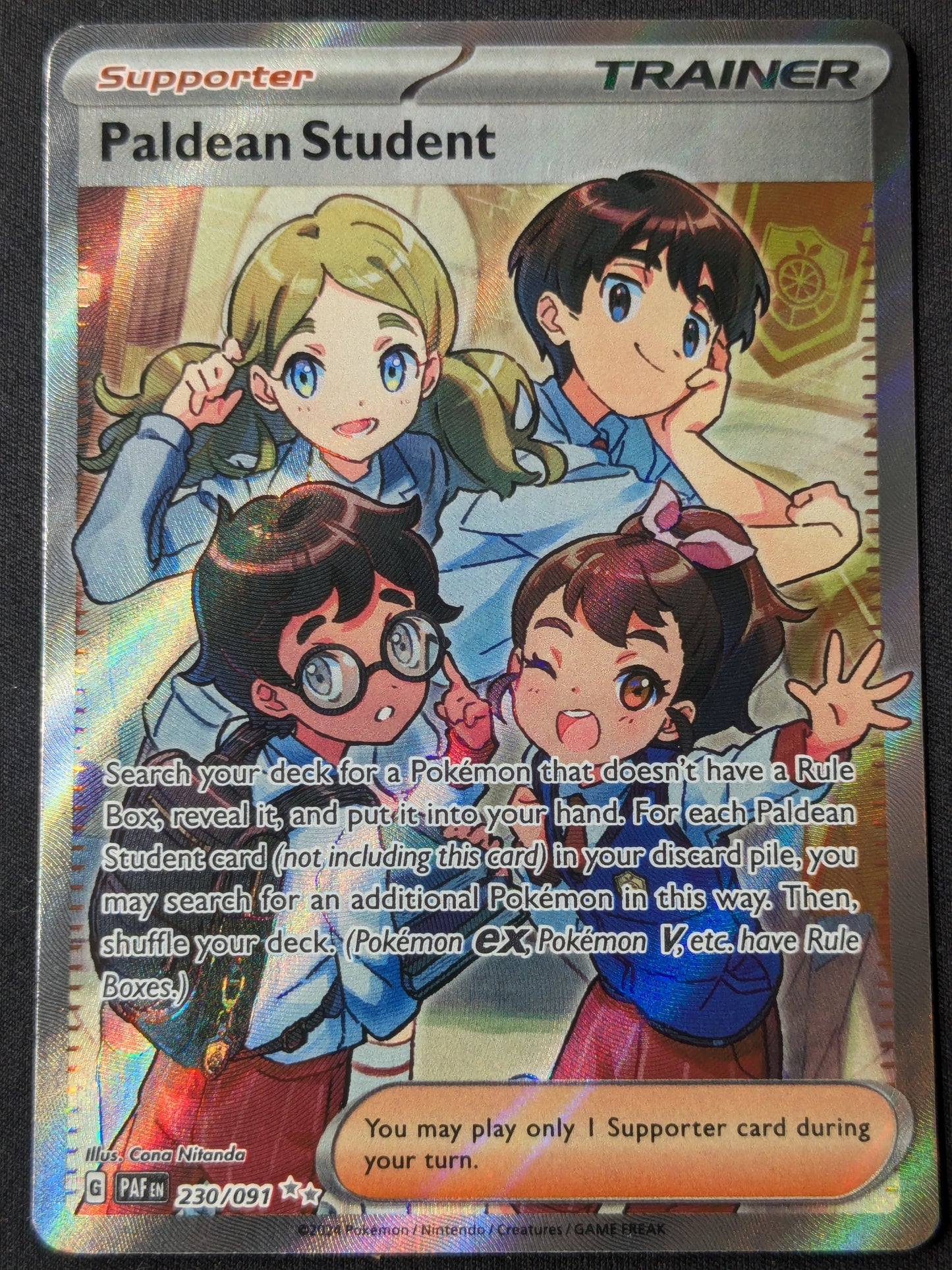 Paldean Student - 230/091 - SV: Paldean Fates