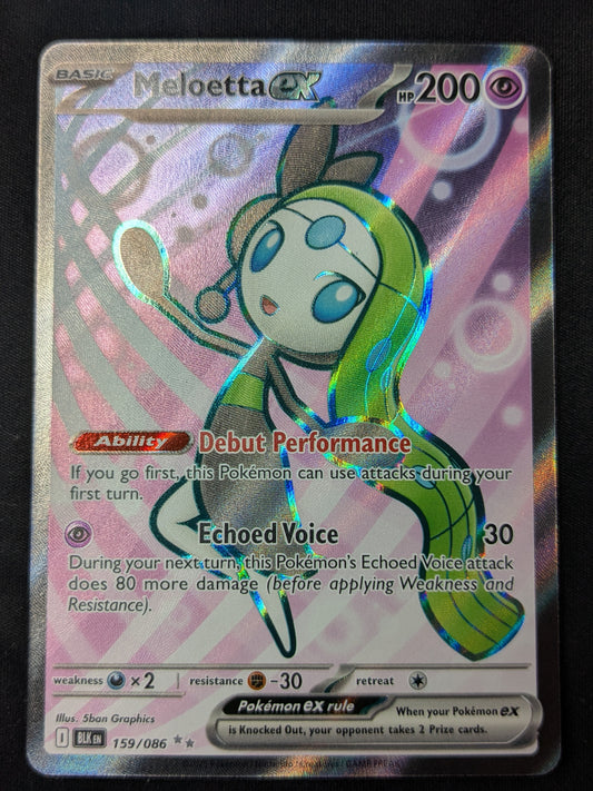 Meloetta ex - 159/086 - SV: Black Bolt