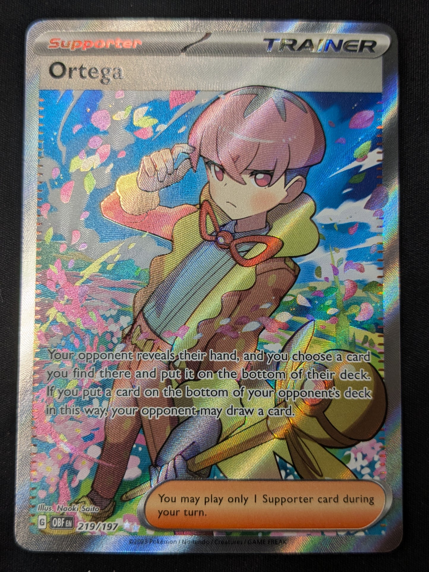 Ortega - 219/197 - SV03: Obsidian Flames