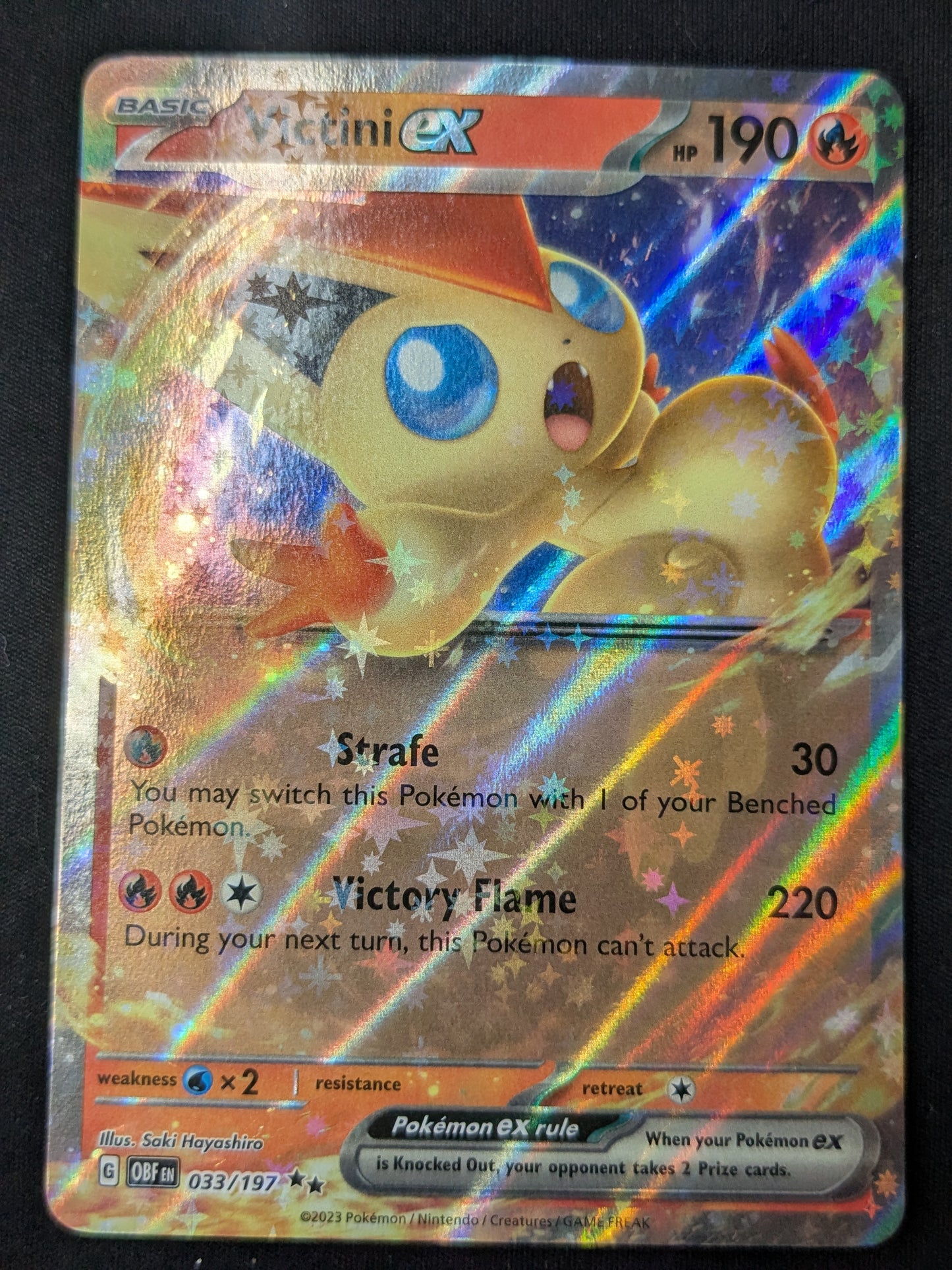 Victini ex - 033/197 - SV03: Obsidian Flames