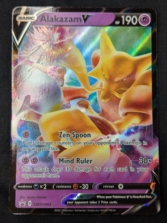 Alakazam V - SWSH083 - SWSH: Sword & Shield Promo Cards