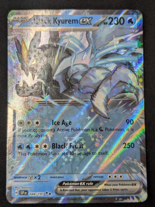 Black Kyurem ex - 048/191 - SV08: Surging Sparks