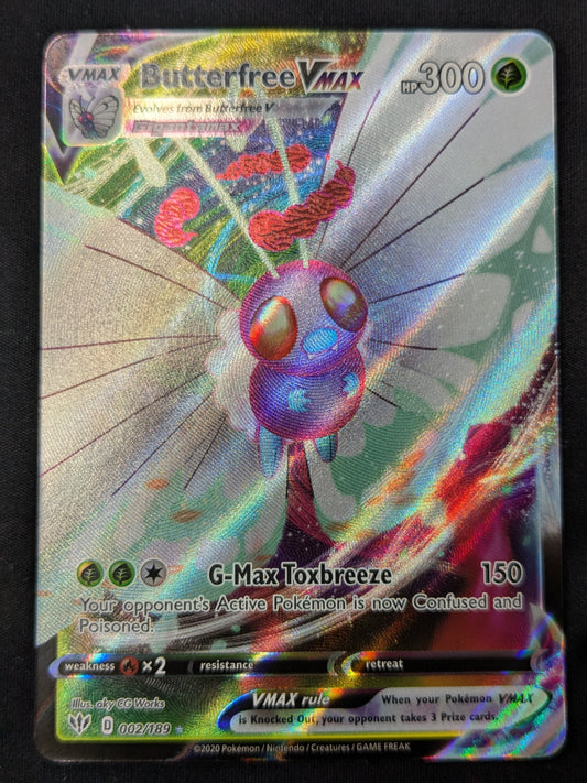 Butterfree VMAX - 002/189 - SWSH03: Darkness Ablaze