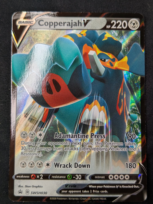 Copperajah V - SWSH030 - SWSH: Sword & Shield Promo Cards
