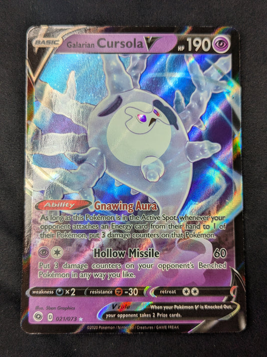 Galarian Cursola V - 21/73 - Champion's Path